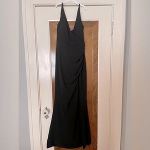 Dress the Population Iris Crepe Slit Dress - Medium